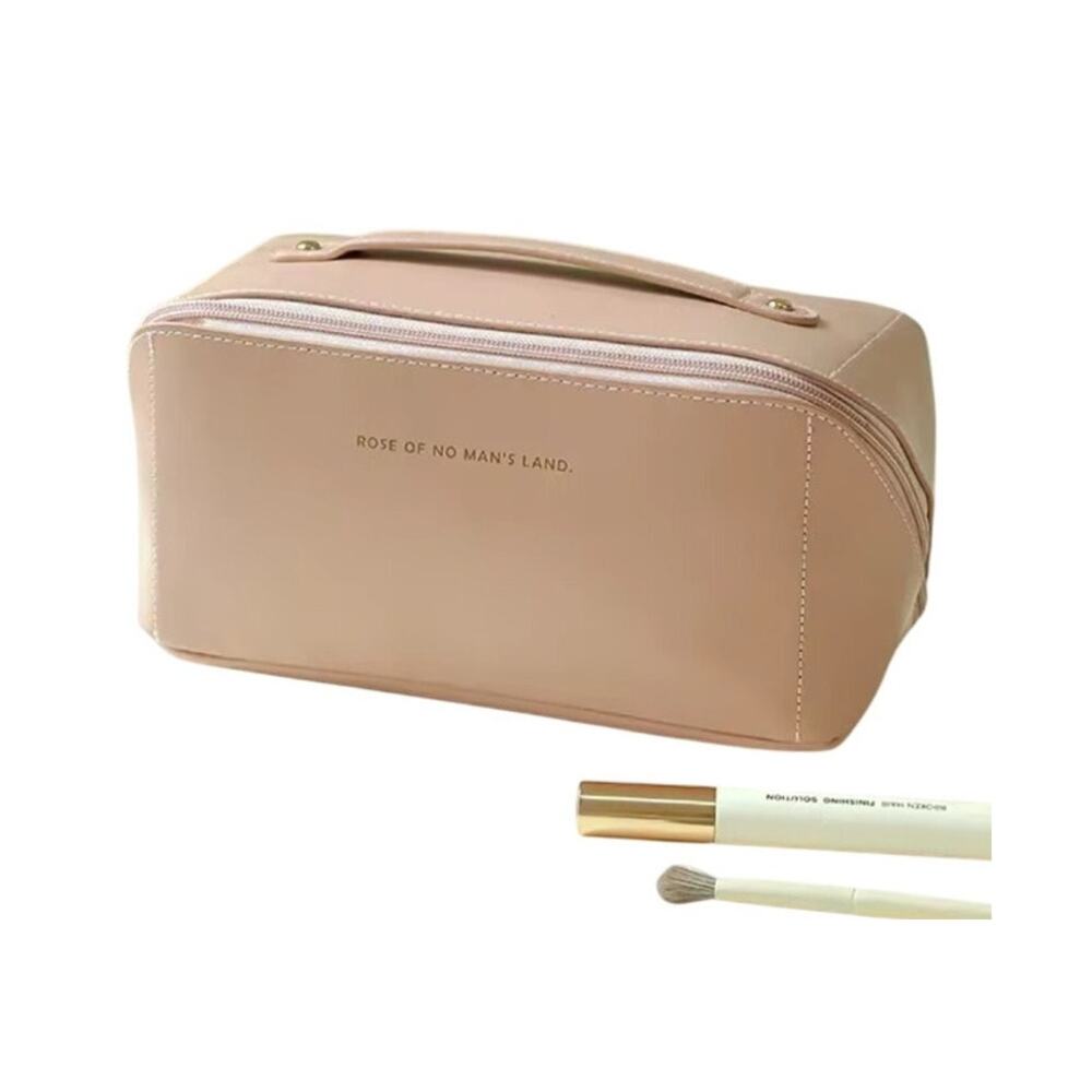 Rose of No Man's Land zip close travel cosmetic toiletry bag A3 2958
